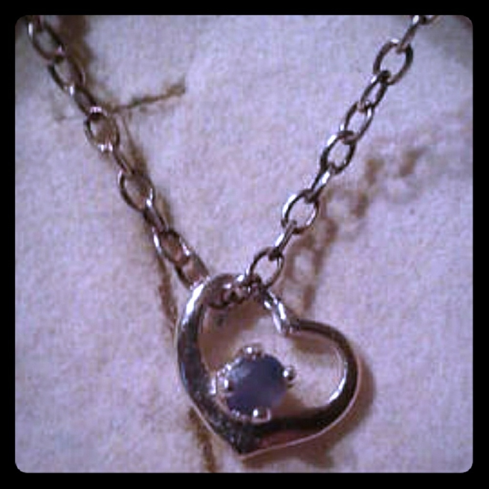 Natural Alexandrite Sterling Silver Necklace